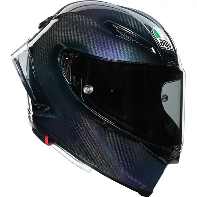 AGV Pista GP RR en carbone, de trois quarts avant