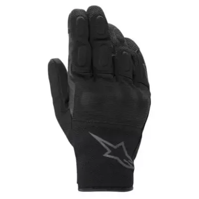 Alpinestars S-Max Drystar en noir et gris, vu de dos