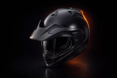 Arai Tour X5 en lumière studio, sur le fond du banc