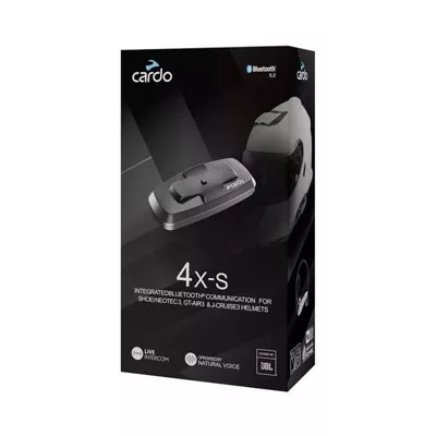 Intercom Cardo 4X-S pour casques Shoei de troisième génération