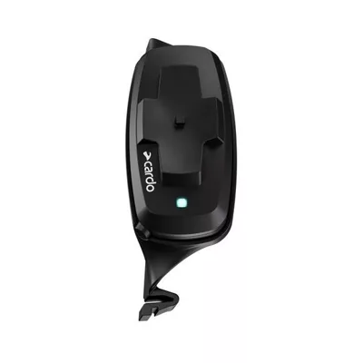 Le Cardo 4X-S sur un casque Shoei Neotec 3