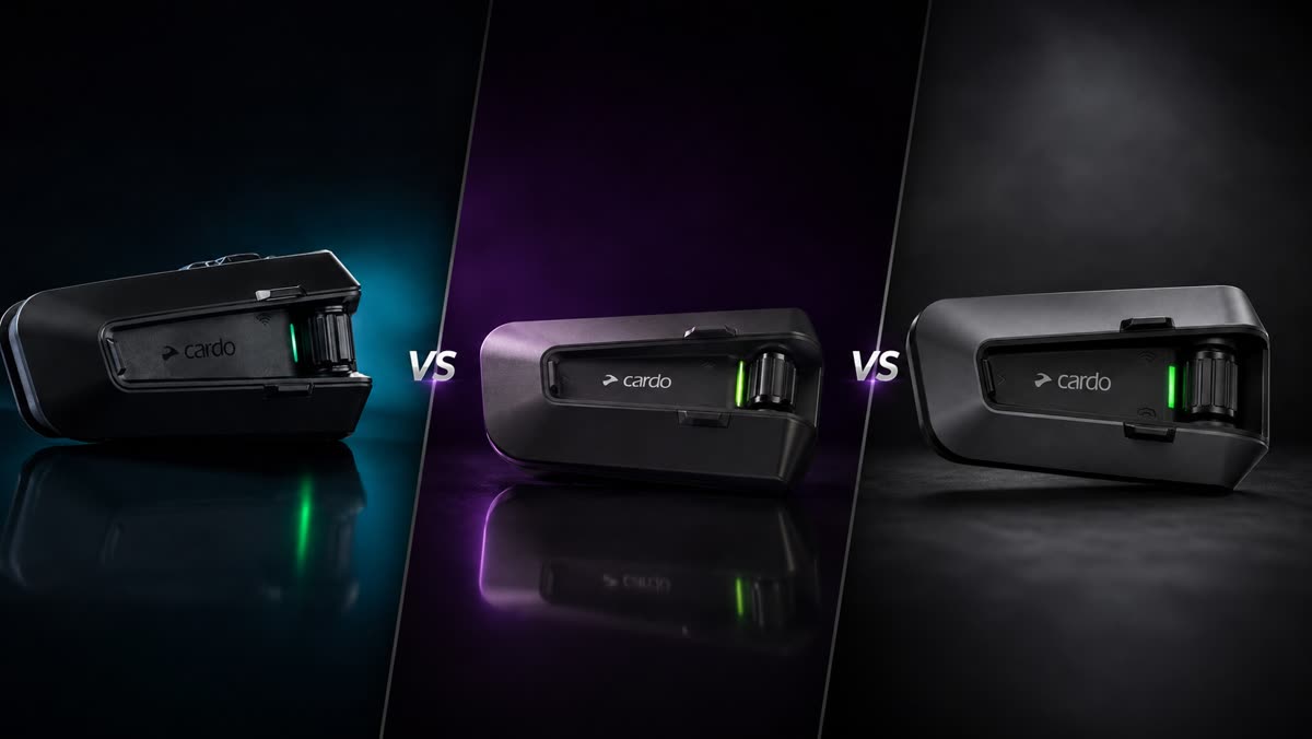 PACKTALK Neo, Edge et Pro côte à côte