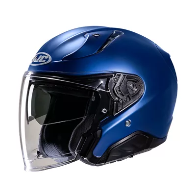 HJC RPHA 31 en bleu, de trois quarts avant