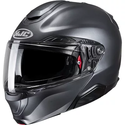 HJC RPHA 91 en gris anthracite, de trois quarts avant