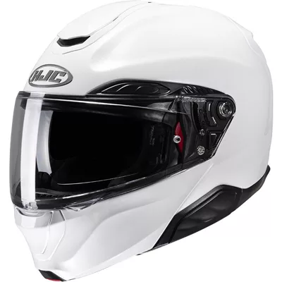 HJC RPHA 91 en blanc, de trois quarts avant