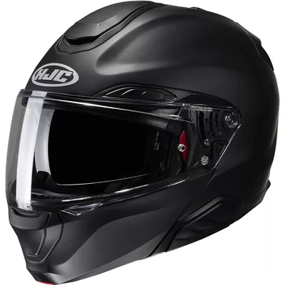 HJC RPHA 91 en noir mat, de trois quarts avant