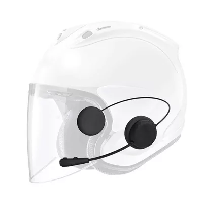 Le Nox S6 monté dans un casque jet