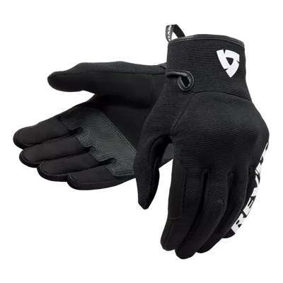 Paire de Rev'it Access en noir et blanc, dos et paume