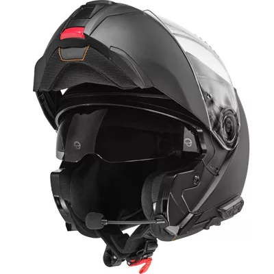 Le SC2 Standard clipsé dans un casque Schuberth