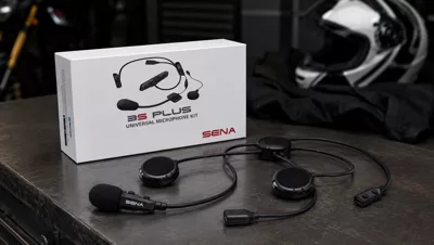 Sena 3S Plus : boîte et accessoires