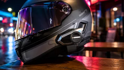 Sena 50S monté sur casque
