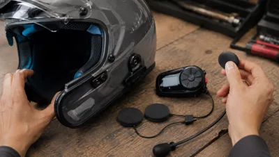 Sena 5S : kit complet avant installation