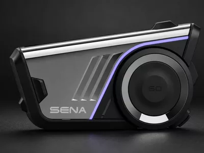 Sena 60S : détail de l'unité sur fond sombre