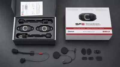 Sena SF2 : packaging et contenu