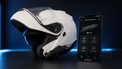 Application Sena et réseau mesh sur le casque équipé du SRL3