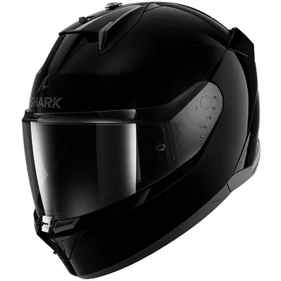 Shark D-Skwal 3 en noir brillant, de trois quarts avant