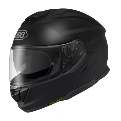 Shoei GT-Air 3 en noir mat, de trois quarts avant