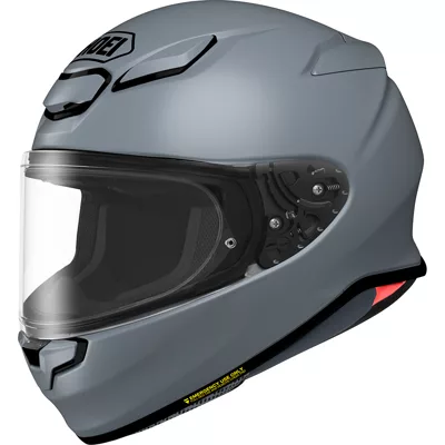Shoei NXR2 en basalt gris, de trois quarts avant