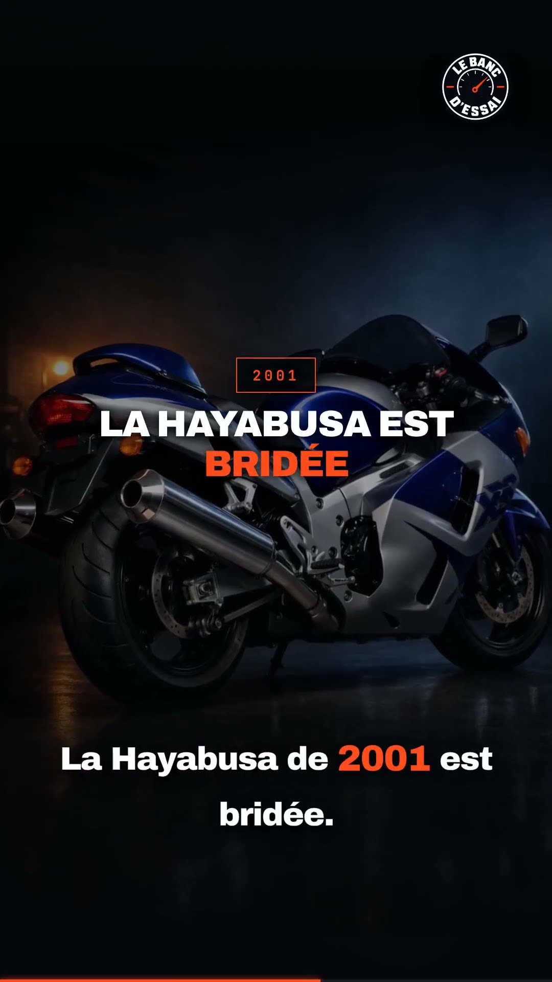 Miniature de la vidéo « La Suzuki Hayabusa a forcé les constructeurs à signer un pacte secret  #motard »