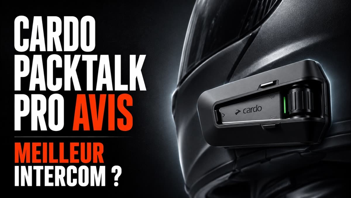 Miniature de la vidéo « Cardo PACKTALK Pro Avis   Le Meilleur Intercom Moto de 2026 »