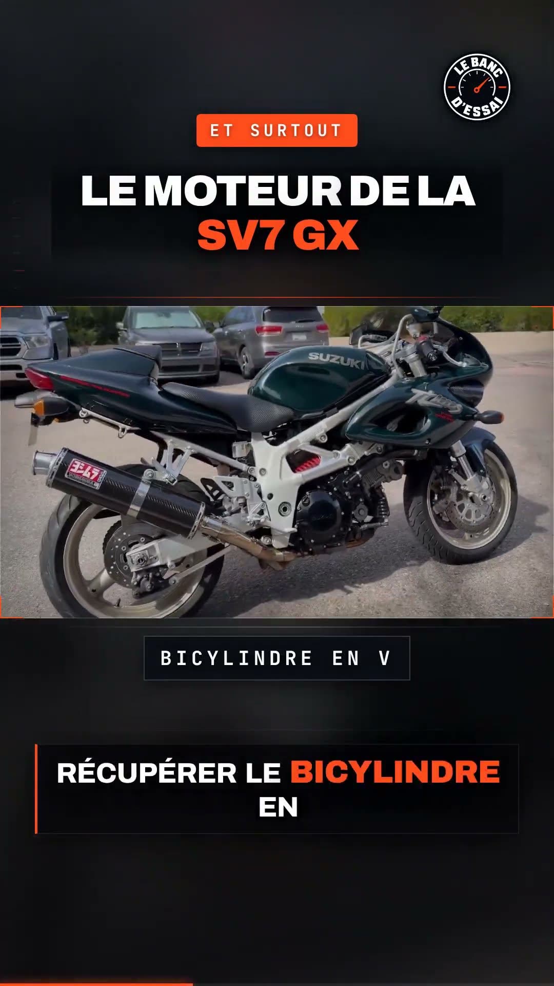 Miniature de la vidéo « La Suzuki SV650 n’est finalement pas morte. »