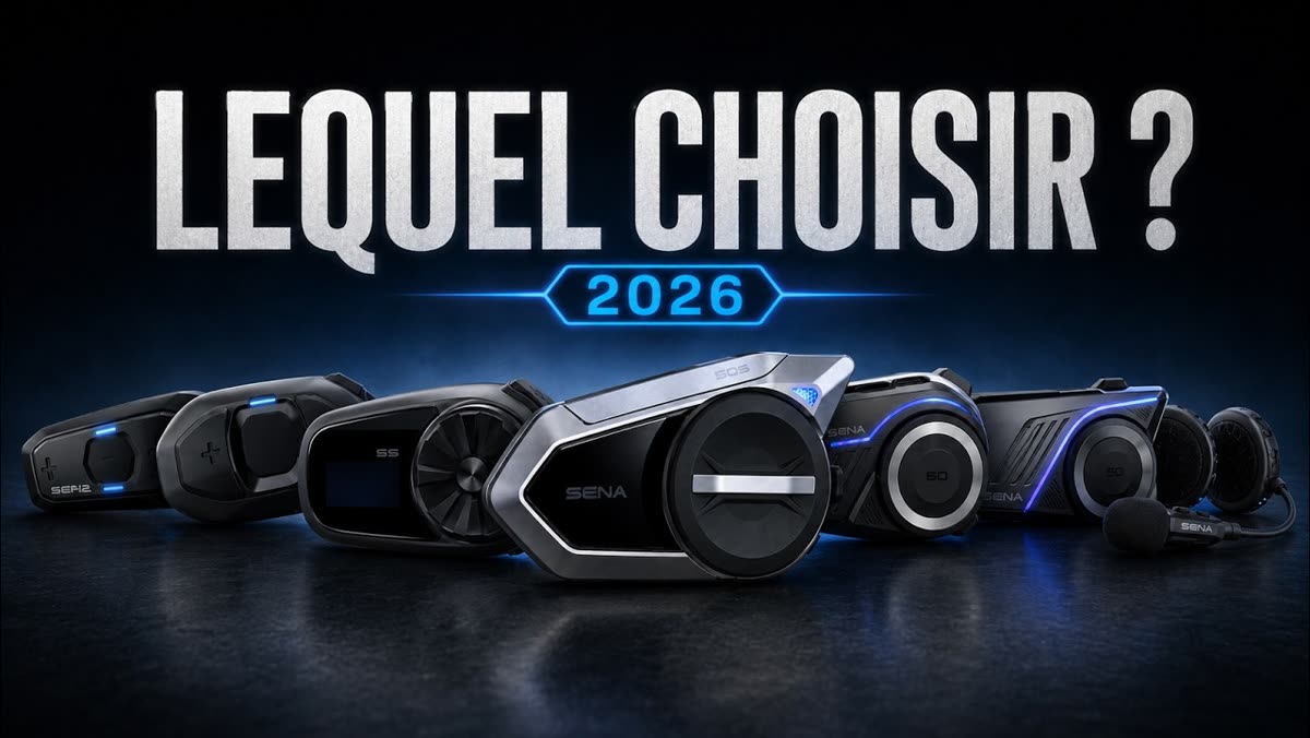 Miniature de la vidéo « Quel intercom Sena choisir en 2026 ? Toute la gamme comparée »