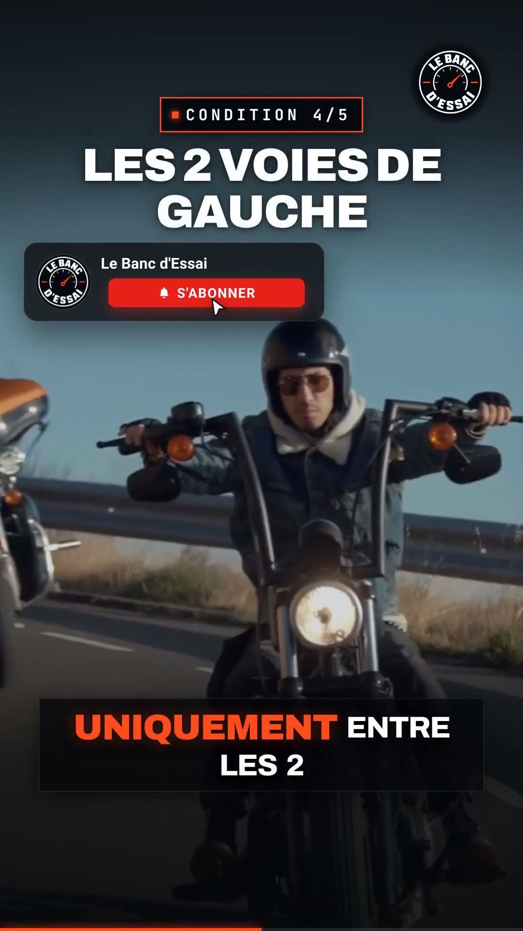 Miniature de la vidéo « Inter-files : beaucoup de motards se trompent là-dessus ! »