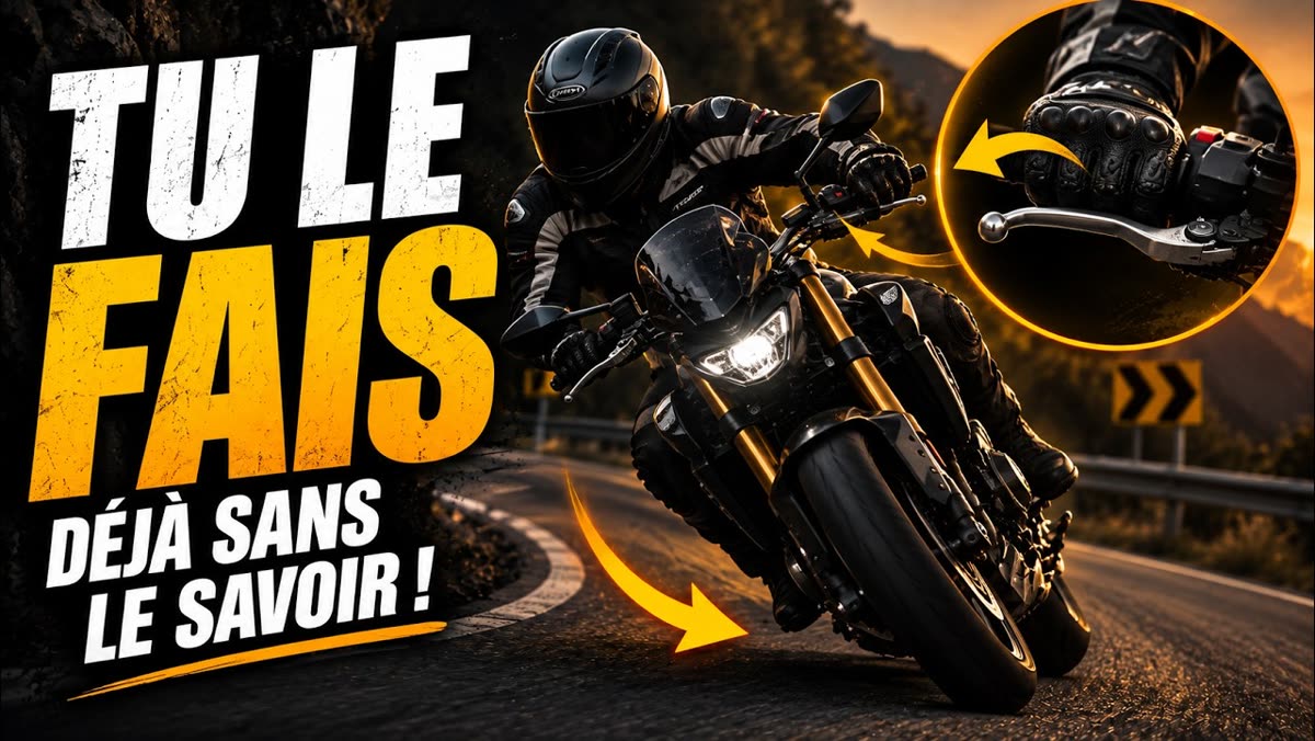 Miniature de la vidéo « Contre-braquage moto : tu le fais déjà sans le savoir (explication complète) »